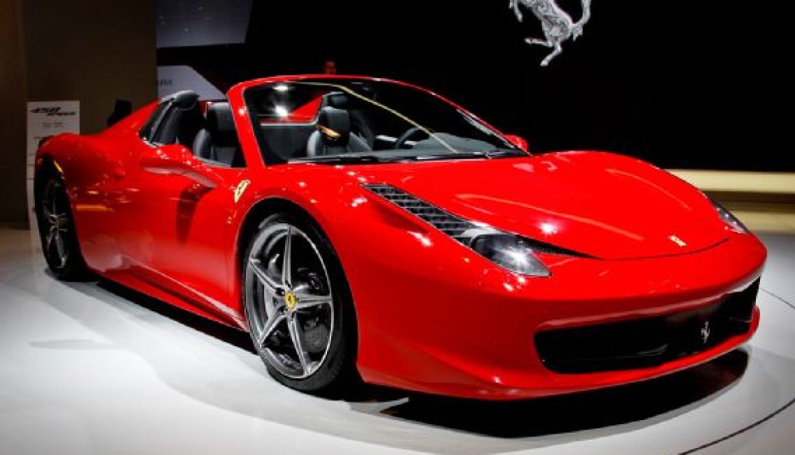 Ferrari-458-Spider-front-view